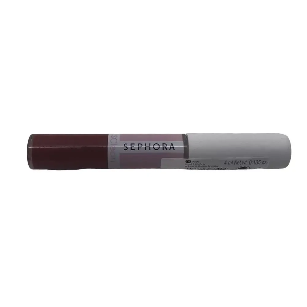 New Sephora Liquid Lipstick 05 Rose‎ (Red) Clean Lip Mousse Rouge 4 ml SClean